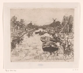 Canal avec bateaux