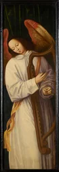 Ange jouant de la harpe, vers 1559