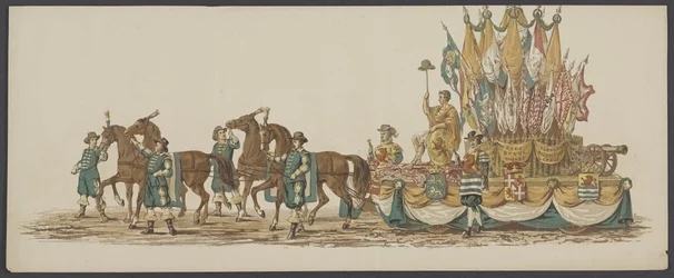 Cortège de Delft de 1862, troisième groupe