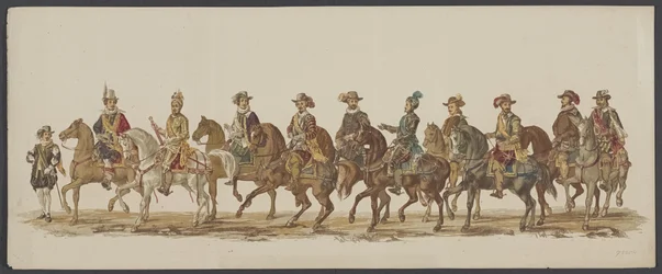 Défilé de Delft de 1862, quatrième groupe (Quatrième Lustrum de l