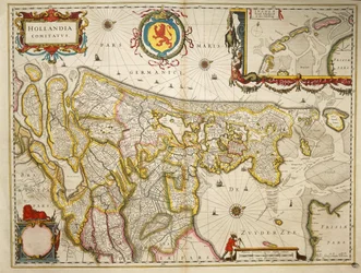 Hollande du Theatrum Orbis Terrarum par Willem Bleau, Amsterdam