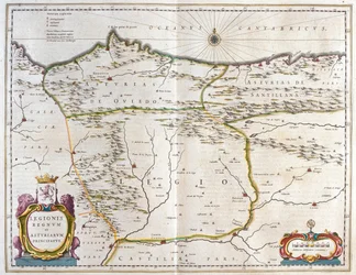 Province espagnole des Asturies, Castille et Léon, y compris les villes d