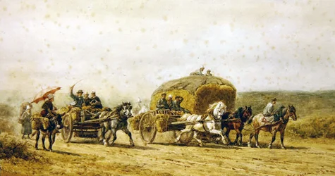 La course au marché