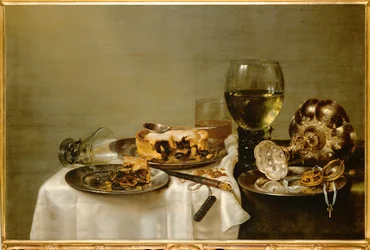 Table de petit déjeuner avec ronce (peinture sur bois)