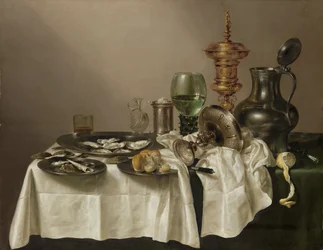 Nature morte avec coupe dorée, 1635