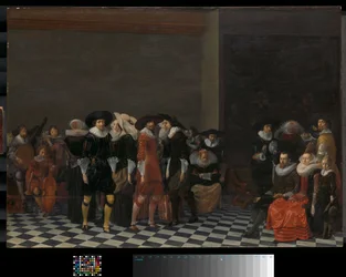 Un repas de noces, vers 1625 (huile sur panneau)
