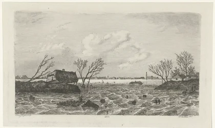 Rupture de digue à Dreumel, 1855