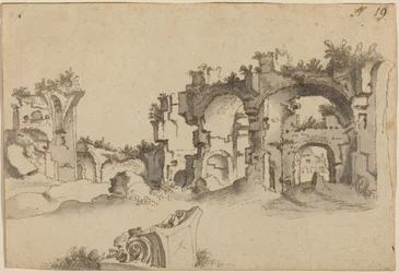Les thermes de Caracalla, Rome