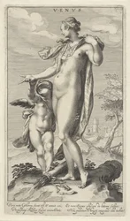 Vénus et Cupidon
Venus (titre sur l