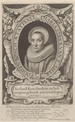Portrait de Maria Strick à l