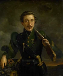 Autoportrait en uniforme des fusiliers