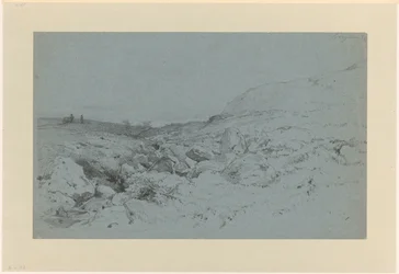 Paysage vallonné avec ruisseau, près de Bergen en Norvège
