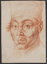 Un homme en costume coréen (la tête)