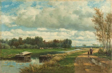 Paysage dans les environs de La Haye