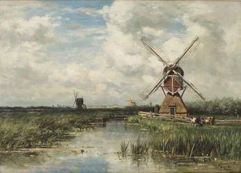 Vue près de Leyde