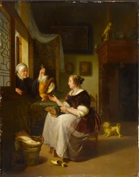 Le vendeur de volaille