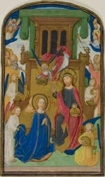 Le Couronnement de la Vierge, tiré d