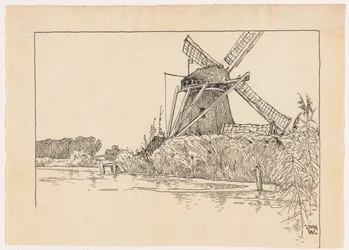 Moulin au bord de l