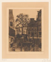 Overhaal près de la Montelbaanstoren à Amsterdam