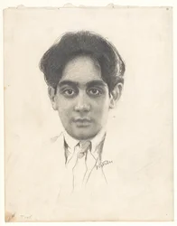 Portrait de Karamjit Singh Sahib Bahadur, prince de Kapurthala