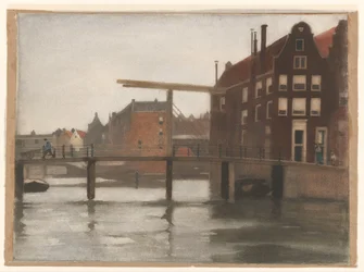Vue sur Uilenburg à Amsterdam
