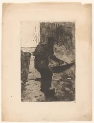 Homme vannant, c.1888
