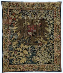 Tapisserie avec les armes de l
