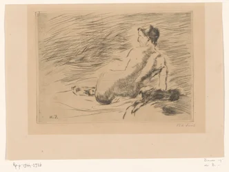 Femme nue couchée