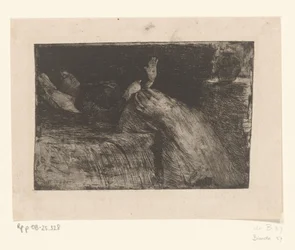 Femme allongée
