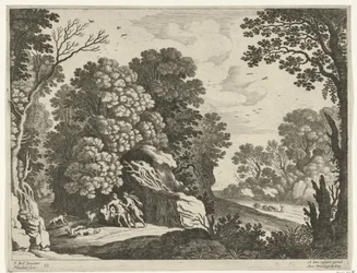 Céphale et Procris (Paysages italiens)