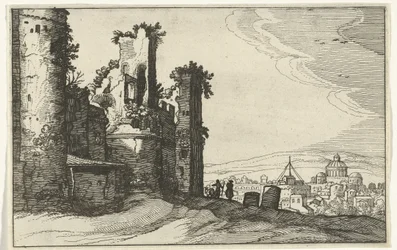 Vue de Rome depuis le Monte Pincio