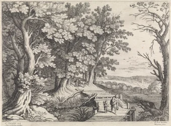 Paysage avec Abraham et Isaac