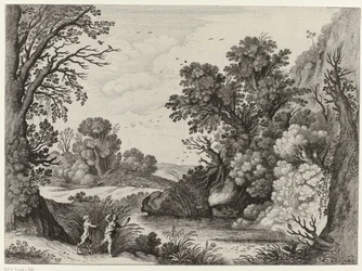 Paysage avec Pan et Syrinx