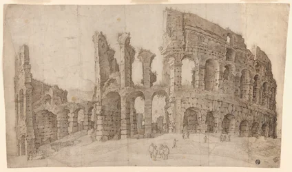 Ruines du Colisée à Rome
