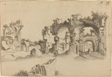 Les Thermes de Caracalla, Rome