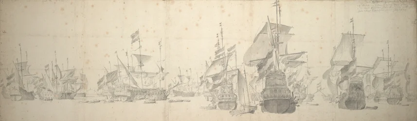 Conseil de guerre dans la flotte hollandaise au large de Terschelling, 7-17 octobre 1658