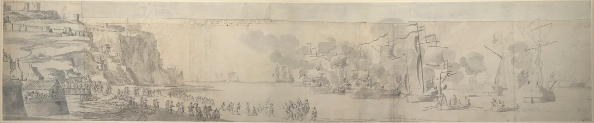 Marie de Modène débarquant à Douvres, 21 novembre-1 décembre 1673