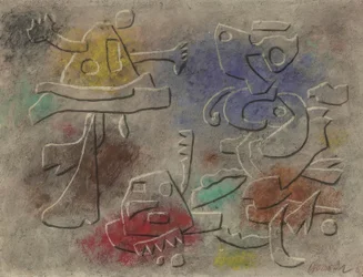 Image en relief colorée