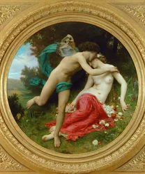 Flora et Zephir (peinture sur toile)