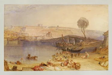 Vue du chateau de St. Germain-en-Laye ...