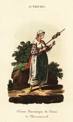 Femme serf russe, Royaume de Hongrie