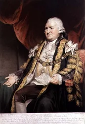 Portrait de Sir William Staines, Lord Maire de Londres, gravé et pub. 1804 par William Say (1768-1834)