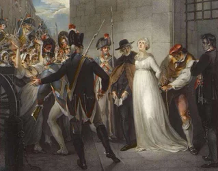 Marie-Antoinette quittant la Conciergerie, le 16 octobre