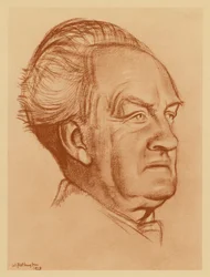 Portrait de Gerhart Hauptmann