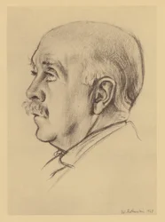 Portrait de Max Beerbohm