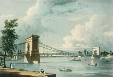 Pont suspendu, Hammersmith, de 