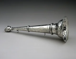 Trompette de pompier, vers 1857