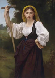 Français :  La Faneuse