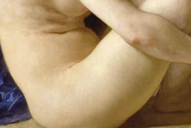 Nu assis, 1884