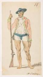 Un Sepoy. de l